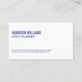 5K Marathon Running | Veranstaltungen der Fitness Visitenkarte (Rückseite)