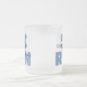 5K Run Blue Mattglastasse (Mittel)