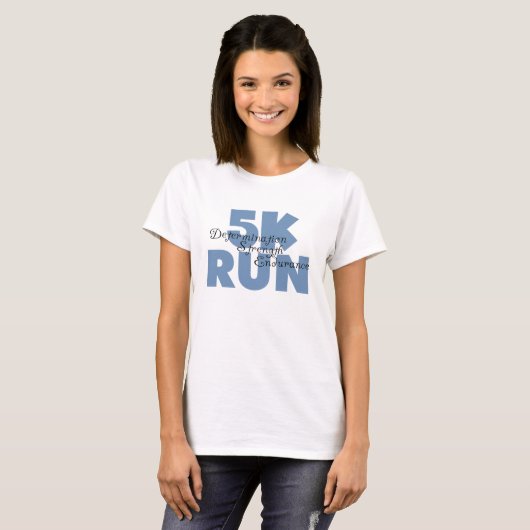 5K Run Blue T-Shirt (Vorne ganz)