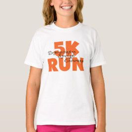 5K Run Orange T-Shirt