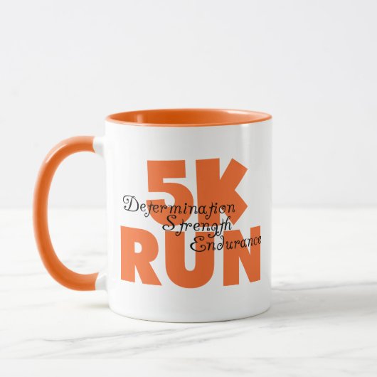 5K Run Orange Tasse (Links)