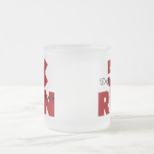 5K Run Red Mattglastasse (Mittel)
