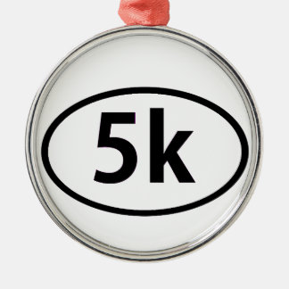 5k silbernes ornament