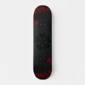 5leaf black clover skateboard (Vorne)