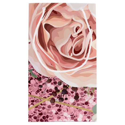 5lx3wx8,5h Kleine Beutel Geometrische Gartengarten Kleine Geschenktüte (Rückseite)