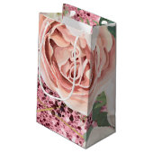 5lx3wx8,5h Kleine Beutel Geometrische Gartengarten Kleine Geschenktüte (Rückseite Schrägansicht)