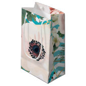 5lx3wx8.5h Kleine Beutel mit geometrischer Rose Zi Kleine Geschenktüte (Vorderseite Schrägansicht)