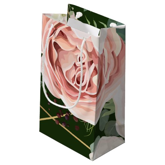 5lx3wx8,5h Kleines Geschenktüten Beutel Geometrisc Kleine Geschenktüte (Rückseite Schrägansicht)