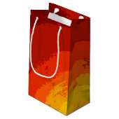 5lx3wx8.5h Small Geschenkbeutel Beutel African Saf Kleine Geschenktüte (Rückseite Schrägansicht)