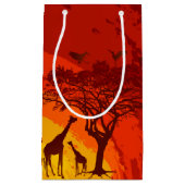 5lx3wx8.5h Small Geschenkbeutel Beutel African Saf Kleine Geschenktüte (Vorderseite)