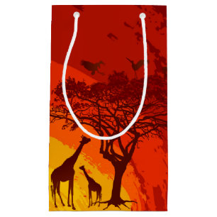 5lx3wx8.5h Small Geschenkbeutel Beutel African Saf Kleine Geschenktüte