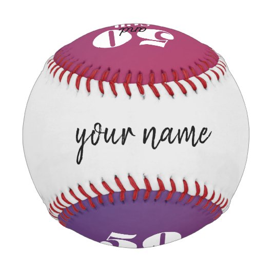 5O und immer noch heiß Baseball (Rückseite)