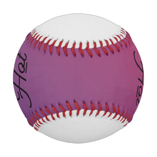 5O und immer noch heiß Baseball (Vorderseite)