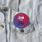 5O und immer noch heiß Button (Beispiel)