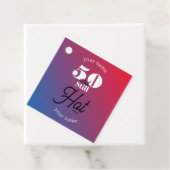 5O und immer noch heiß Geschenkanhänger (Beispiel)