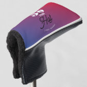 5O und immer noch heiß Golf Headcover (3/4 Vorderseite)
