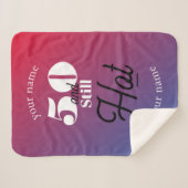 5O und immer noch heiß Sherpadecke (Vorderseite (Horizontal))