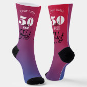 5O und immer noch heiß Socken (Gewinkelt)