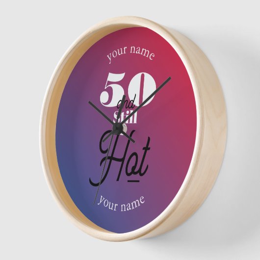 5O und immer noch heiß Uhr (Winkel)