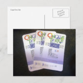 5T-Karte Postkarte (Vorne/Hinten)
