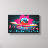 5te Dimension - überzogene Canvas Leinwanddruck (Vorderseite)