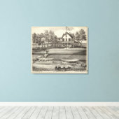 5th Avenue House, Ocean Beach, NJ Leinwanddruck (Insitu (Holzboden))