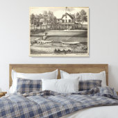 5th Avenue House, Ocean Beach, NJ Leinwanddruck (Insitu (Schlafzimmer))