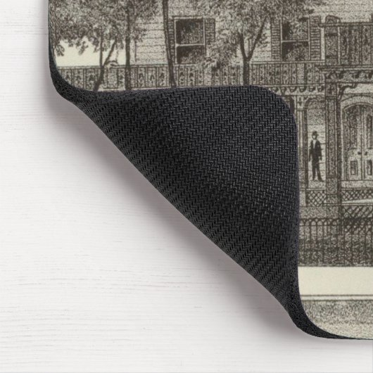 5th Avenue House, Ocean Beach, NJ Mousepad (Ecke)