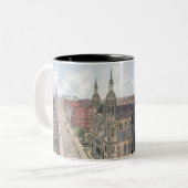 5th Avenue New York City Zweifarbige Tasse (Vorderseite Links)