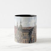 5th Avenue New York City Zweifarbige Tasse (Mittel)