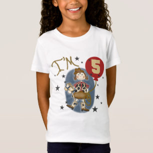 5th Cowgirl Geburtstagsgeschenke und Geschenke T-Shirt