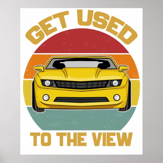 5th Gen Chevy Camaro SS RS Poster (Vorne)