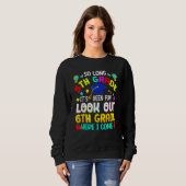 5th Grade 6th Here I Come First Day Back To School Sweatshirt (Vorne ganz)