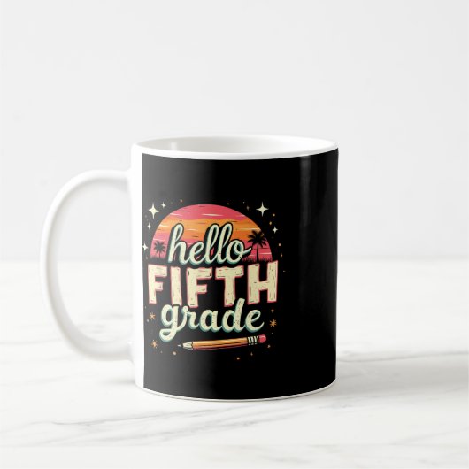 5th Grade Back To School Essentials Kaffeetasse (Links)
