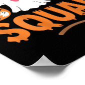 5th Grade Boo Squad Halloween Ghost School Fun Cos Poster (Ecke)