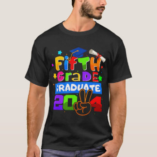5th Grade Graduate 2024 Abschluss Shirts for Boys
