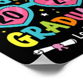 5th Grade Graduate sieht aus wie Cl 2024 Abschluss Poster (Ecke)