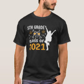 5th Grade Graduation For Students Girls her 2021 T-Shirt (Vorderseite)