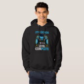 5th Grade Graduation Level Complete Gamer 2023 Hoodie (Vorne ganz)