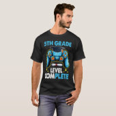 5th Grade Graduation Level Complete Gamer 2023 T-Shirt (Vorne ganz)