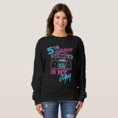 5th Grade Is My Jam Teachers Students Back To Scho Sweatshirt (Vorne ganz)