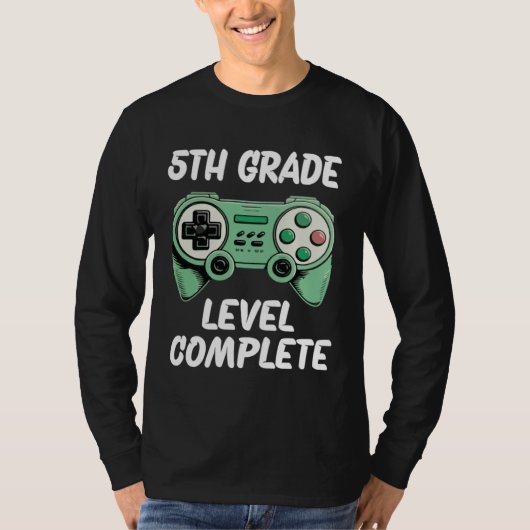 5th Grade Level Complete T-Shirt (Vorderseite)