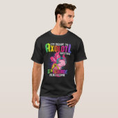 5Th Grade Ready To Axolotl Questions Funny Back To T-Shirt (Vorne ganz)