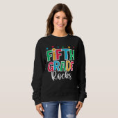 5th Grade Rocks First Day of School Welcome Back t Sweatshirt (Vorne ganz)