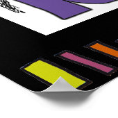 5th Grade Rocks Klassenzimmer Poster (Ecke)