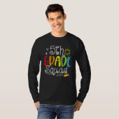 5th Grade Squad Fifth Teacher Student Team Back To T-Shirt (Vorne ganz)