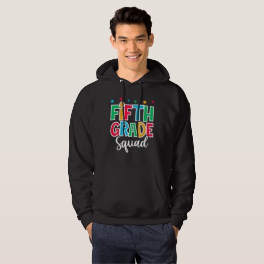 5th Grade Squad First Day of School Welcome Back t Hoodie (Vorne ganz)