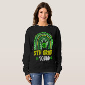 5th Grade Squad St Patricks Day Funny Match Sweatshirt (Vorne ganz)