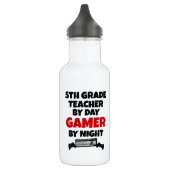 5th Grade Teacher Gamer Trinkflasche (Links)