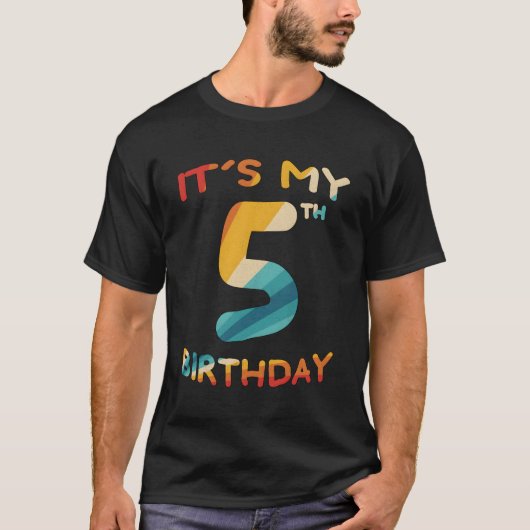 5th It's my 5th 5 T-Shirt (Vorderseite)